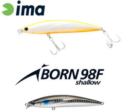 IMA IBORN 98F SHALLOW 98mm 13gr 006 Mullet (IB98FS-006) - koi-farm
