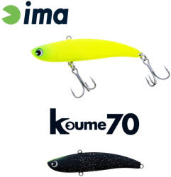 IMA KOUME VIBRATION 70 70mm 13gr 119 Matt Night Black (KU70-119) - koi-farm