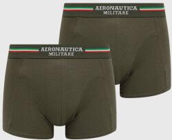 Aeronautica Militare boxeralsó (2-pack) zöld, férfi - zöld XXL - answear - 6 390 Ft