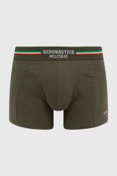 Aeronautica Militare boxeralsó (2-pack) zöld, férfi - zöld XL - answear - 6 390 Ft