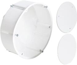 Dietzel Univolt HWADW 120 HFT TD HFT gipszkarton doboz, átm. 120mm, süllyesztett fedéllel, szélálló, fehér (105309) (105309)