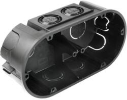 Dietzel Univolt UGD 2 kétrészes szerelvénydoboz, vakolat alá, fedél nélkül, -5°C/+60°C (026466) (026466)