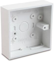 Dietzel Univolt MAK 85/ 85x25/4 FEH szerelvény-kötődoboz MIK csatornához, 87x87x25 mm, fedél nélkül (041361) (041361)
