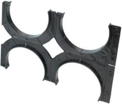 Dietzel Univolt KSA 110/4 D távtartó fésű, 2x2db 110-es kábelvédőcső rögzítéséhez, -25°C/+60°C (010426) (010426)