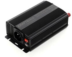 Kraft&Dele Convertor de tensiune pentru mașină 350W 12V - 230V (KD1250)