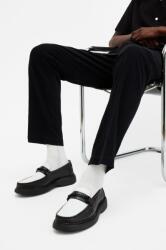 AllSaints Кожени мокасини AllSaints Gibbs Chain Loafer (M011FB)