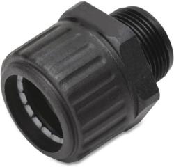 Dietzel Univolt SGL 1212 FEK UV HFT egyenes tömszelence gégecsőhöz, IP 54, -25°C/+105°C, UV-álló (027797) (027797)