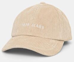 Pepe Jeans kordbársony baseball sapka WYN bézs, sima, PM040553 - bézs Univerzális méret