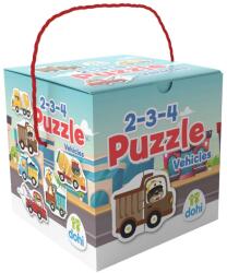  2-3-4 Darabos Puzzle - Járművek (825/046)