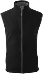 MALFINI Vestă bărbați softshell Vision - Neagră | L (5170115)