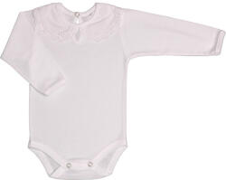 Scamp Csipkegalléros kombidressz (86) - fehér - babyshopkaposvar