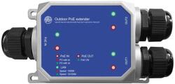 Nestron PSE-EG102W 2 portos gigabit ethernet PoE extender; 90 W; max. 250 méter; túlfeszültség védelem; IP67; IK10 (PSE-EG102W)