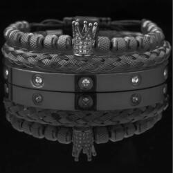 HARAHU HA-34391 karkötők - Fekete KP34391