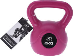 XQMAX Kettlebell harangsúly kompozit 2 kg pink XQMAX (VIC_7056016)