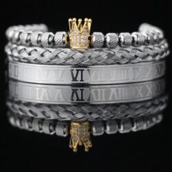 HARAHU JA-34398 karkötők - Ezüst/Arany KP34398