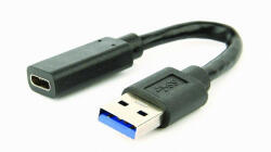 Gembird USB-A 3.1 dugó > USB Type-C aljzat, 10cm kábellel [A-USB3-AMCF-01]