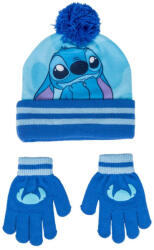 Lilo és Stitch Disney Lilo és Stitch, A csillagkutya Blue gyerek sapka + kesztyű szett