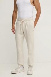 Tommy Hilfiger melegítőnadrág bézs, melange, MW0MW37231 - bézs XL