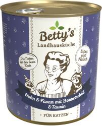 Betty's Macskatáp - Csirke és fácán borágóolajjal - 800 g