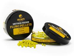 SBS Method Feeder Fluro Pellets Yellow 3 Mm 30g (sbs50200) - fishingoutlet