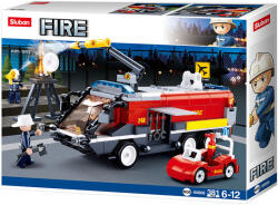 Sluban Fire - Reptéri tűzoltóautó építőjáték készlet (M38-B0808)