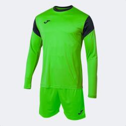 Joma PHOENIX GK TWO-PIECE SET kapusmez fluo zöld fekete 3XL