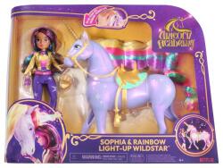 Unicorn Academy Light Unicorn Wildstar 28 cm Sophia 24 cm-es babával (6071553)