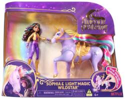 Unicorn Academy Unikornis Akadémia könnyű egyszarvú és figura Sophia & Wildstar 11 cm (6067325)