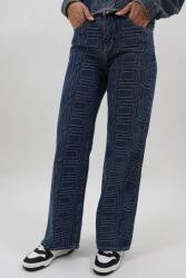 CHANGE OFF BLUGI DENIM REGULAR FIT CU TALIE MEDIE SI BUZUNARE APLICATE MARQUISE M Denim