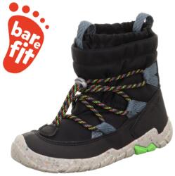 Superfit Cizme de iarnă pentru copii barefit TRACE negru/albastru Gore-TEX, Superfit, 1-006038-0000 - 25