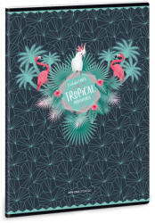 Ars Una Ars Una Pink Flamingo A/4 extra kapcsos füzet-négyzethálós (AA_93129404)