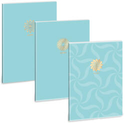 Ars Una Ars Una Soft Touch Turquoise Spring A/4 extra kapcsos füzet-ponthálós (AA_53102430)