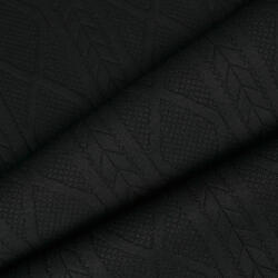 Takoy Material tricotat / jacquard cable knit împletituri Big negru