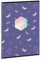 Ars Una Ars Una Wonderland Unicorn A/4 extra kapcsos füzet-sima (AA_93809429)