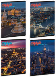 Ars Una City light A/5 extra kapcsos füzet-szótár (AA_53164209)