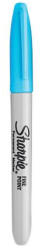 Sharpie Alkoholos marker, 1 mm, kúpos, SHARPIE "Fine Point", világoskék (NSH0811060)