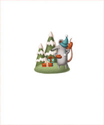 Takoy Szabadidő anyag Takoy PANEL téli egér 50x60 cm