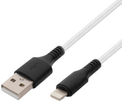 Somogyi Elektronic USBAL1 töltőkábel, USB A / Lightning, 2.1A, 1m, fehér (USBAL1) - elektrikstore