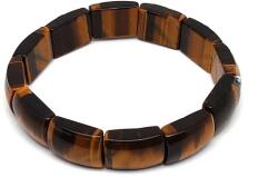 R. M. ékszer Tigrisszem téglalap karkötő 12x17mm (059748)