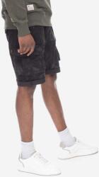 Alpha Industries pamut rövidnadrág Alpha Industries Crew Short Camo 196201 125 fekete - fekete 32