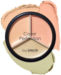 the SAEM Cover Perfection Triple Pot Korrektor 03 Correct Up Beige