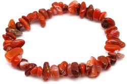 R. M. ékszer Splitter karkötő Karneol sávos (098599)