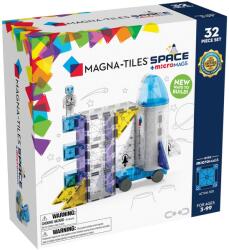 Magna-Tiles Space, set magnetic 32 piese Jucarii de constructii magnetice