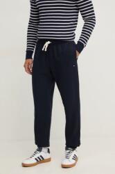 Tommy Hilfiger melegítőnadrág sötétkék, melange, MW0MW37231 - sötétkék L