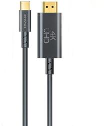 Awei CL-212T USB-C-HDMI kábel 4K 30Hz - fekete