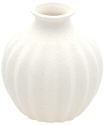Chaks Vază sferică din ceramică - White 9, 5 x 10, 5 cm