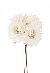 Chaks Buchet de flori artificiale crem 26 cm