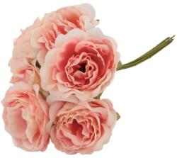 Chaks Buchet de flori artificiale - Bujori roz vechi 6 buc