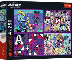 Trefl - Puzzle 4x250 Mickey Mouse - 250 piese