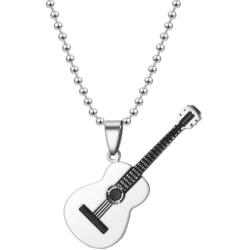 HARAHU Colier Gitarre - Argintiu KP34219
